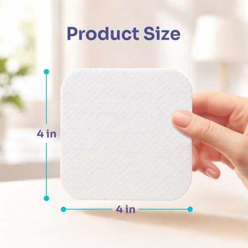 Conkote Silicone Foam Dressing Highly Absorbent 4"x4", 10 Pack | Wound Care Bandagefor Post-Operative, Pressure Ulcers, Diabetic Foot Ulcers, Venous Leg Ulcers - size: 4'' x 4''Adhesive (10 Dressings)