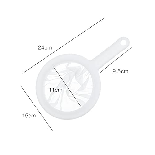 Mesh Kitchen Ultra-fine Mesh Strainer Kitchen Nylon Mesh Filter Spoon for Suitable for Soy Milk Coffee Milk Yogurt (1)