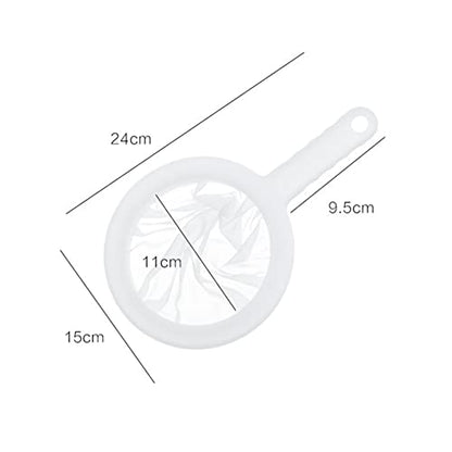 Mesh Kitchen Ultra-fine Mesh Strainer Kitchen Nylon Mesh Filter Spoon for Suitable for Soy Milk Coffee Milk Yogurt (1)