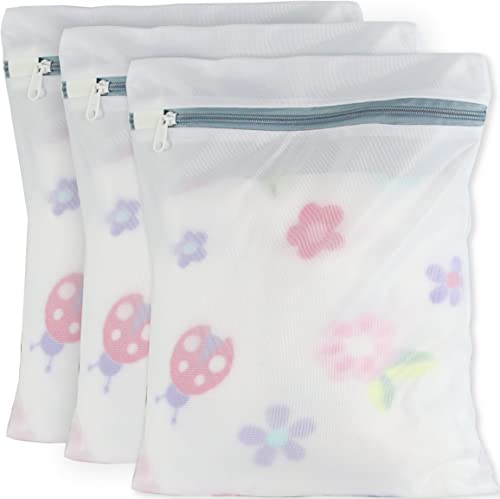 Simple Houseware Laundry Bra Lingerie Mesh Wash Bag (3 Medium) - style: 3 Medium
