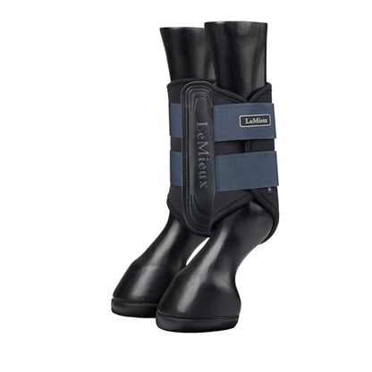 LeMieux Grafter 2.0 Pony/Horse Brushing Boot - Navy Blue - size: Small