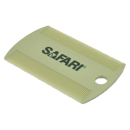 Coastal Pet Safari Double-Sided Grooming Comb - One Size Short Hair Dog Grooming Kit for Flea Prevention and Detection