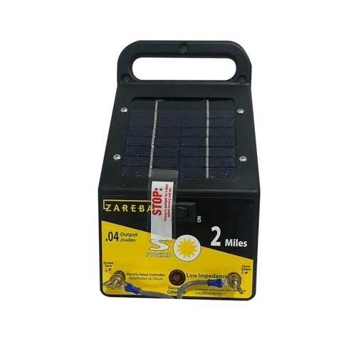 Bird Barrier Solar Charger – 4V Solar Power Bank with Bottom Connectors – Powers 300ft Track – User-Friendly On Off Switch – Ideal Solar Battery Charger for Smaller Projects - size: 300 ft. Solar