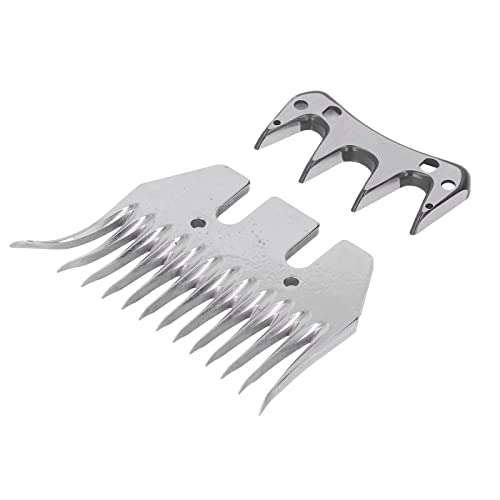Generic Sheep Shears Blade Curved 13 Teeth Wool Clipper Comb Cutter Trimmer Accessory Set