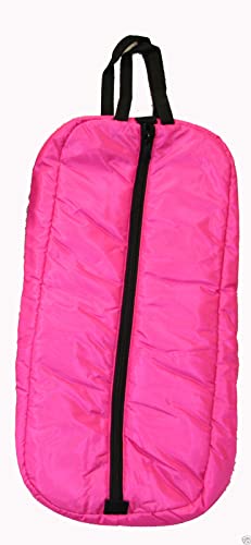 AJ Tack Padded Bridle Bag Hot Pink - color: Hot Pink
