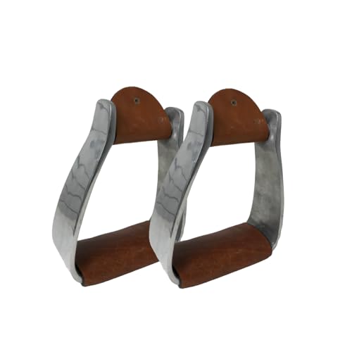 Tahoe TackWestern Stirrups - color: Medium Oil, size: Adult
