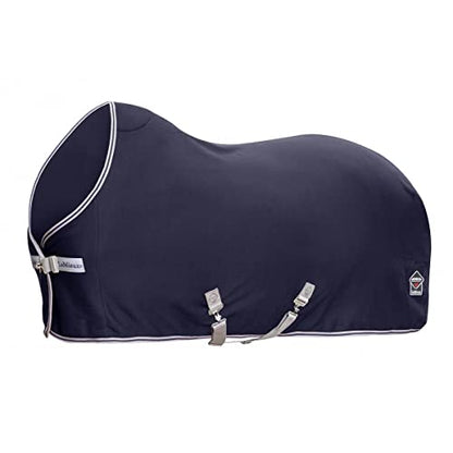 LeMieux Arika Jersey-Tek Fleece - Cooling- Blanket - Navy - 84" - color: Navy, size: 84"
