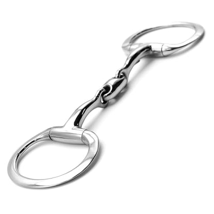 Jeffers Equine Horse Bits, Durable Training Horse Tack, Western Riding Equipment, Equestrian Accessories - style: Eggbutt Horse Bit