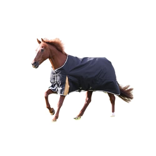 Shires Highlander Plus 200 Standard Neck Turnout Blanket - 200g Medium Weight 78" - size: 78"
