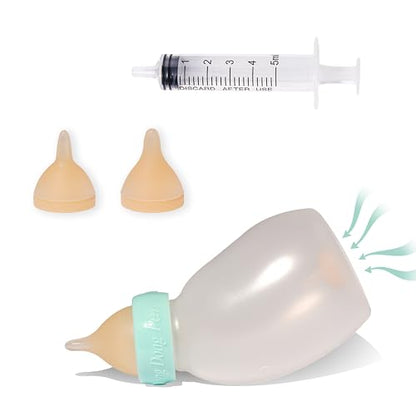 Doggiema Kittens Feeder Bottle,Silicone Feeding Nipple and Syringes - size: 60ml Bottle Set (kittens/Toy Puppy)