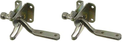 National Hardware N184-853 BPB21 Automatic Gate Latch in Zinc Plated,0 (Pack of 2) - size: 1 Count (Pack of 2)