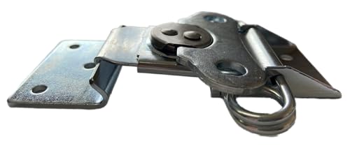 Reliable Hardware Company RH-2636/0371-A Spring Loaded Butterfly Latch, Large and Keeper