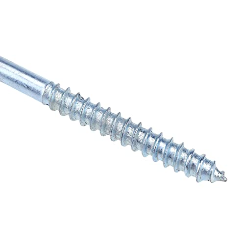 10Pcs Long Electric Fence Wood Post Insulator Screw-in Insulator | Long Arm Wood Post Insulator Fence Post Insulator Wire Insulators for Tape Rope Electric Fence Wire Wood Post Garden