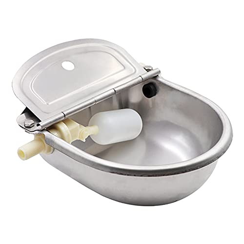 Automatic Livestock Waterer for Cattle, Dogs, Chicken, 304 Stainless Steel