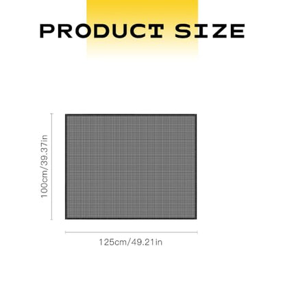 Magnetic Car Sunroof Sun Shade Breathable Mesh, UV Protection Auto Moonroof Screen Cover, Universal Quick Install Vehicle Window Mesh Bug Net Accessory for Camping, Parking (49.2×39.2 in) - size: 49.2*39.2 In