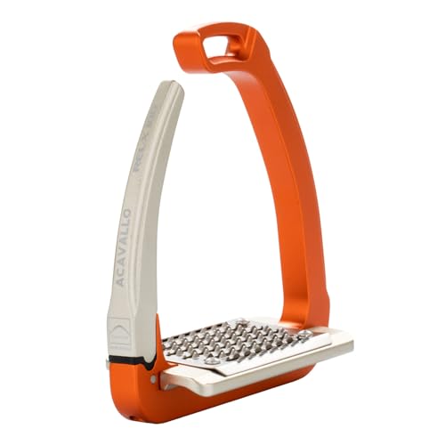 Acavallo Rel-X 180 Stirrups - color: Orange
