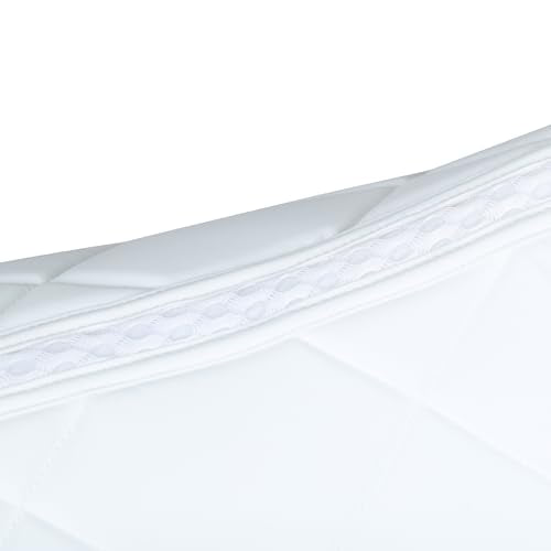 WeatherBeeta Soft Shell Pro 3D Air-Tec Dressage Saddle Pad - color: White
