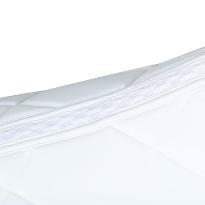 WeatherBeeta Soft Shell Pro 3D Air-Tec Dressage Saddle Pad - color: White
