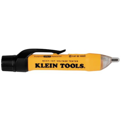 Klein Tools NCVT1XT Voltage Tester, Non-Contact Low Voltage Test Pen, 70V to 1000V AC, Durable IP67 Tester is Dustproof and Waterproof - size: Waterproof NCVT