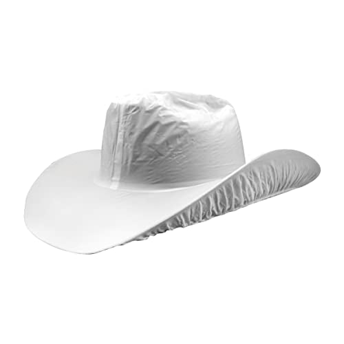 Phillips Brush Reusable Rain Cap Protective Hat Cover & Carrying Bag - color: Clear, size: X-Large