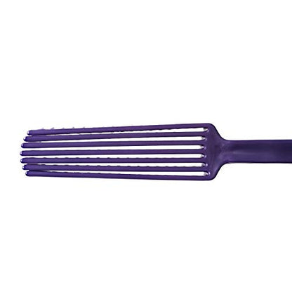 2pcs Horse Pet Detangler Plastic Comb for Long Tail Mane Forky Comb Useful 3030 by SXYH - color: Purple