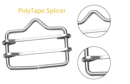 20Pcs 1.6in Electric Fence Poly Tape Splicer Buckle