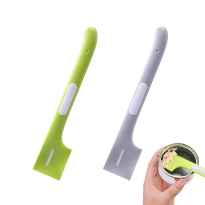 Pet Food Can Spoon,2 Pack Can Food Mixing Spoons,Canned Scoop for Cat & Dog Feeding, Wet Food Storage,Pet Food Spoon - color: 2 Colors