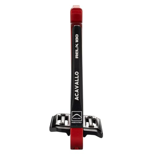 Acavallo Rel-X 180 Stirrups - color: Crimson Red