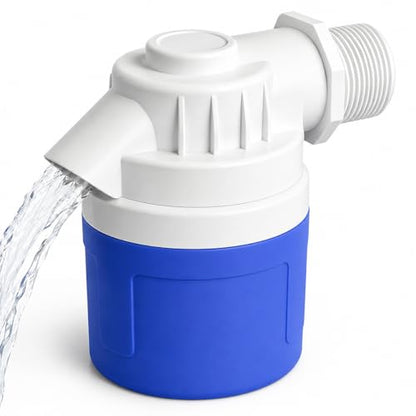 1 Inch NPT Threaded Side Inlet Automatic Water Float Valve (1'') | Automatic Water Level Control, Shut Off Valves, For Water Tank, Pool, Livestock Troughs - size: 1''