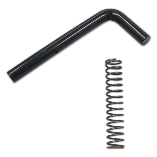 Trailer Gate Spring Latch Repair Kit 819T for Utility Trailers | Heavy-duty black steel latch repair kit, includes pins and springs, fits Carry-On utility trailers, replaces 819T