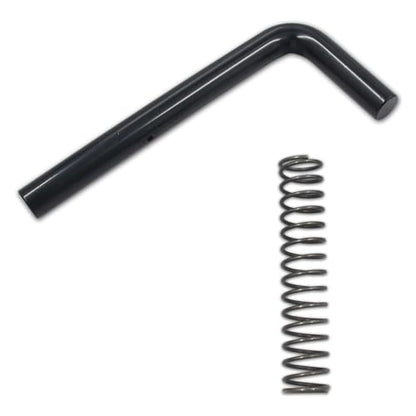 Trailer Gate Spring Latch Repair Kit 819T for Utility Trailers | Heavy-duty black steel latch repair kit, includes pins and springs, fits Carry-On utility trailers, replaces 819T