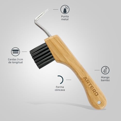 ARTERO hoof Picks for Horses F1. Hoof Pick for Horses and Equine Grooming Supplies.