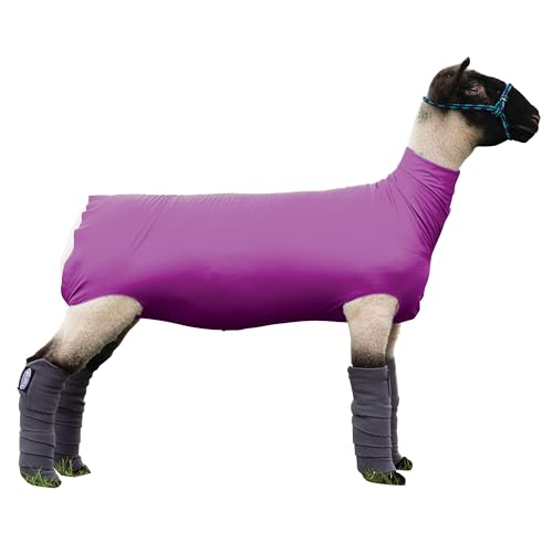 Weaver Livestock Spandex Sheep Tube - size: Medium, style: Purple