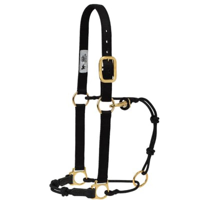 Weaver Leather Horseman's Halter Black