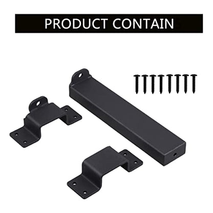 7.5" Heavy Duty Security Slide Latch Lock,with Padlock Hole Adjustable Gate Latch for Wooden Fences Barn Doors, Interior and Outdoor Door Latch,etc.