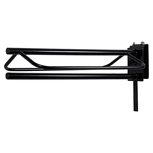 EASY-UP Saddle Rack with Pad Bar for Horse Enthusiast | Heavy-Duty Saddle Rack Wall Mount | Western & English Saddle Rack | Keeps Tack Organized - style: Portable Rack w/Single Pad Rack