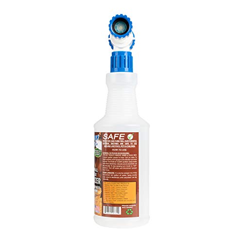 Absolutely Clean Barn, Stall, or Horse Trailer Deodorizer, Natural-Based Cleaning Spray (32oz) - size: 32 Fl Oz (Pack of 1)