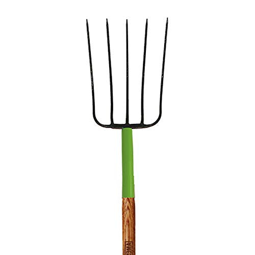 AMES 2826800 Forged Steel Manure Fork - style: 5-Tine Manure Fork