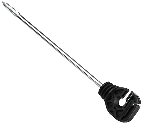Electric Fencing Premium Stand Off/Long Arm Multi Purpose Insulator for Polywire/Polytape/Rope/Wire PK25 - size: PK25