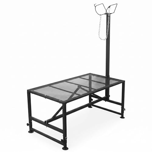 Goat Sheep Stand Livestock Livestock Goat Milker Cow Halter Farm Stand Supplies Cows Sheepskin Cow Accessories Show Goat Supplies 47x23in Tabletop 500 lbs