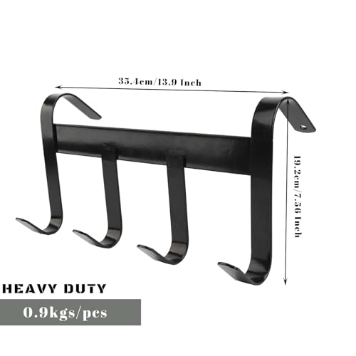 Tack Rack with 4 Hook,Portable Bridle Rack for Horse Tack Room,Stall,Stables and Barns