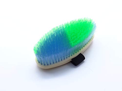All Purpose Horse Grooming Body Brush - 2 Pack / 12 Pack - color: Green,Yellow