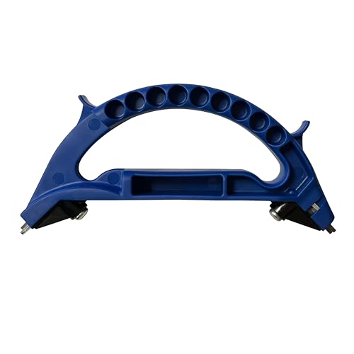 AccuSharp All-in-One Sharpener, All Purpose Sharpener for Knives, Scissors, Garden Tools, Sharpens & Restores Serrated Knives, Cleavers, Axes, Machete, Blue - color: Blue