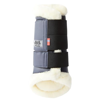 HORZE B Vertigo Quinn Brushing Boots - Dark Navy - XL