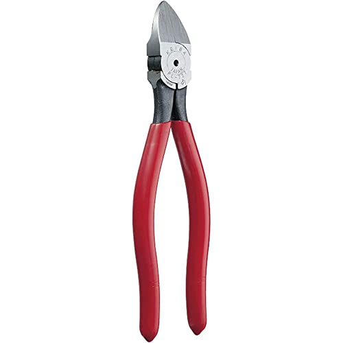 Keva PL-727 Plastic Nipper, Blade Shape, Flat, 6.9 inches (175 mm) - size: 175mm, style: Flat blade