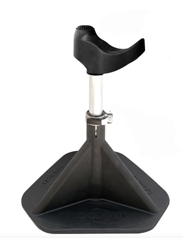 HOOF-IT Blacksmith Farrier Horse Hoof Stand, Black - color: Black