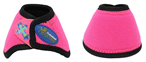 CHALLENGER Horse Sports Medicine Splint Boots Bell Boots Pink 4181