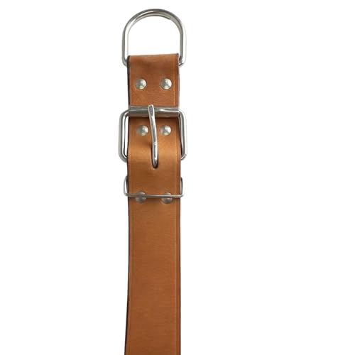 Derby Originals Heavy Duty Leather Neck Strap for Cattle, 1-Year Warranty