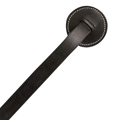 Exion Leather Soft Padded White Halter and Leather Lead with Chain Combo | Adjustable Padded Leather Halter with Snap | Padded Crownpiece | Black/Havana Brown Leather | Horse/Cob/Warmblood/Pony - color: Havana (Choco Brown), size: Pony (Small Size)-Vegeta