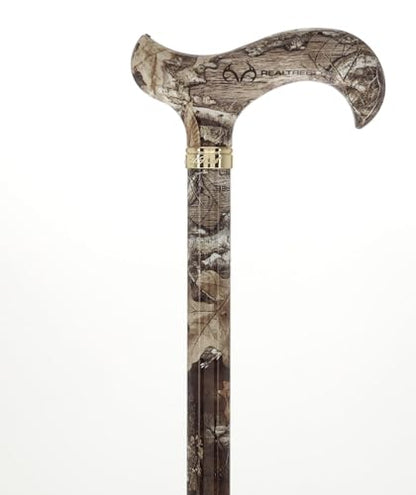 Royal RC Canes Walking Sticks for Men and Women - Stylish Designer Fashionable Adjustable Derby Canes - Lightweight Aluminum Cool Walking Sticks with HD Patterns - color: Brown/gray tones (Multicolor)